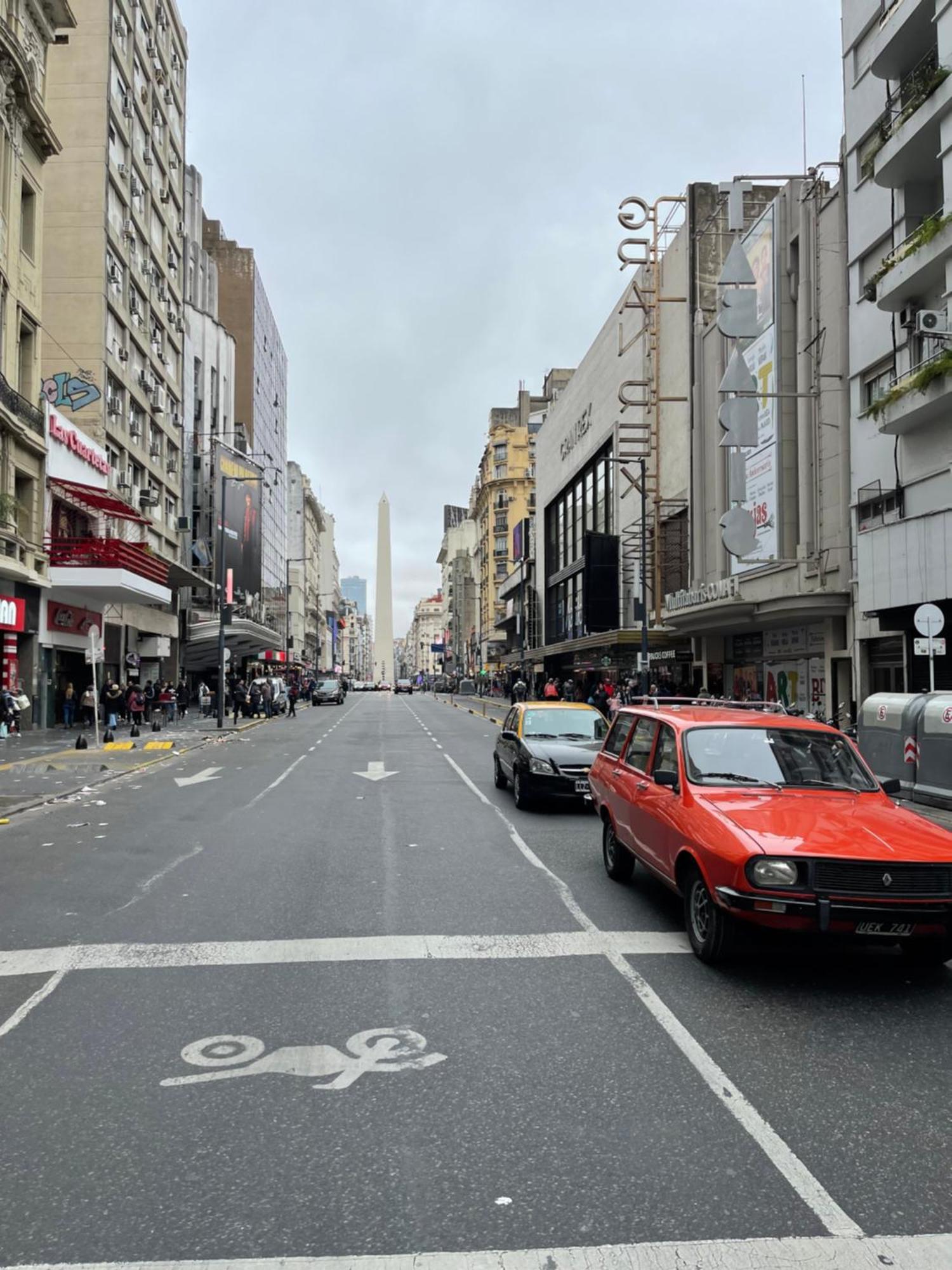 Apart Obelisco Buenos Aires Bagian luar foto